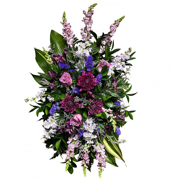 Petals Of Purple Standing Spray