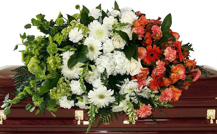 Irish Flag Casket Spray