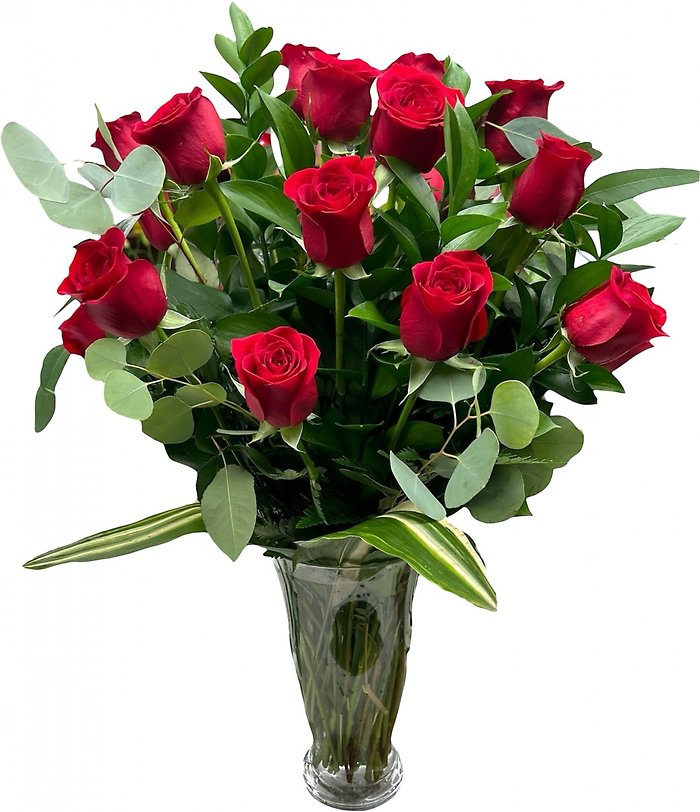 Two Dozen Long Stemmed Roses