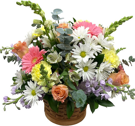 Fresh Picked Blooms Basket