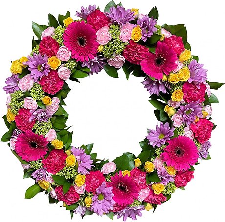 Blossoms Of Serenity Wreath