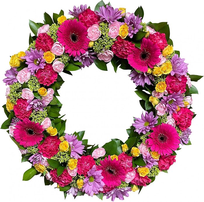 Blossoms Of Serenity Wreath