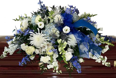 Water Reflections Casket Spray